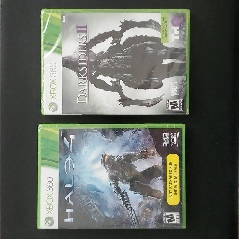 Xbox 360 Halo 4 and Darksiders 2
